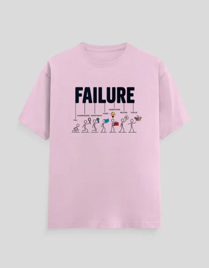 Failure Graphic Classic Crew T-Shirt for Men - Not So Suttle