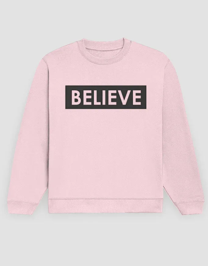 Believe Graphic Sweatshirt for Men - Not So Suttle