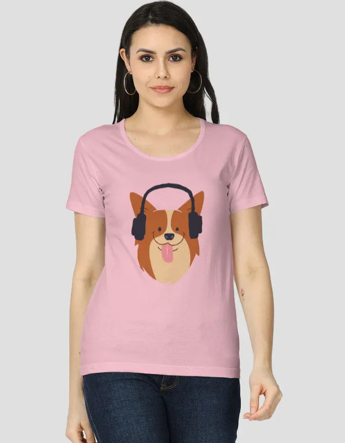 Music Lover Graphic Classic T-Shirt for Women - Not So Suttle