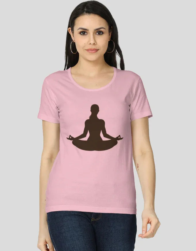 Yoga Graphic Classic T-Shirt for Women - Not So Suttle