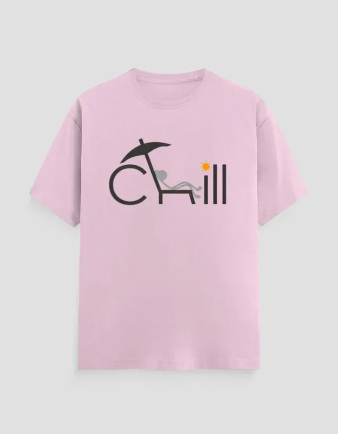Chill Graphic T-Shirt for Men - Not So Suttle