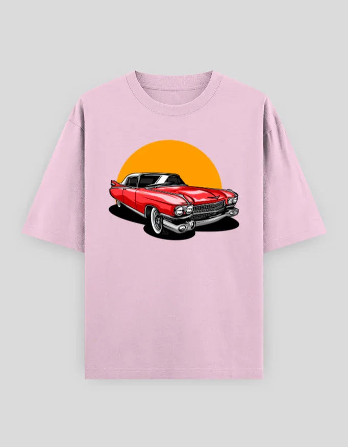 Mustang Graphic Oversized Classic T-Shirt for Men - Not So Suttle