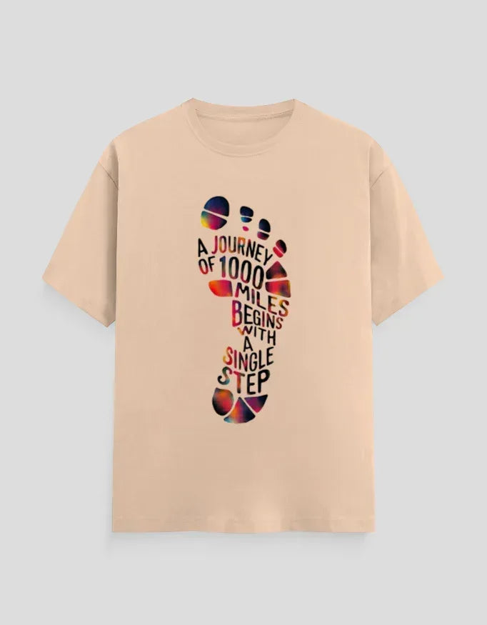 1000 Steps Graphic Classic Crew T-Shirt for Men - Not So Suttle