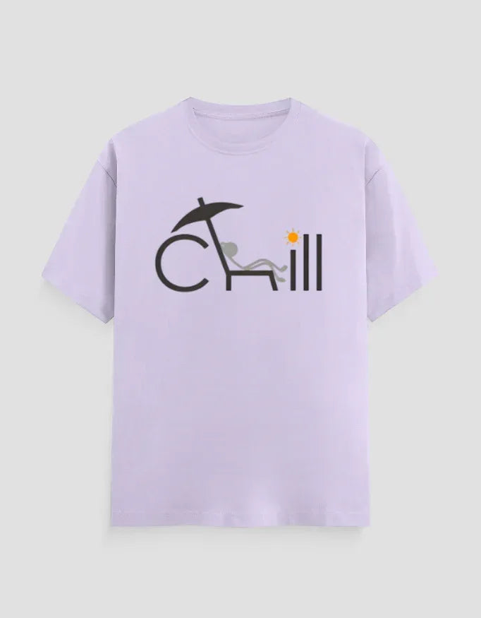 Chill Graphic T-Shirt for Men - Not So Suttle