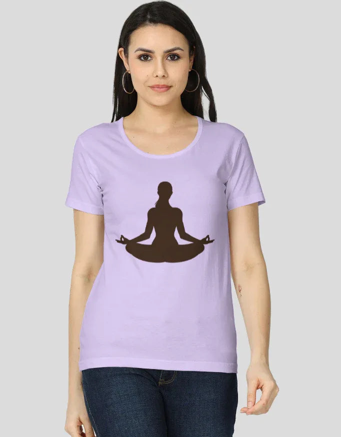 Yoga Graphic Classic T-Shirt for Women - Not So Suttle