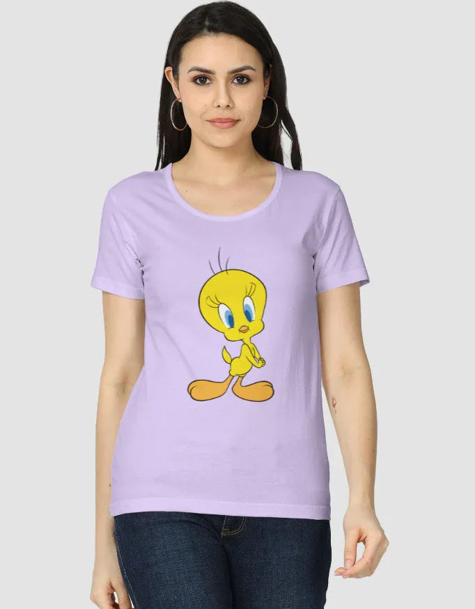 Tweety Graphic Classic T-Shirt for Women - Not So Suttle