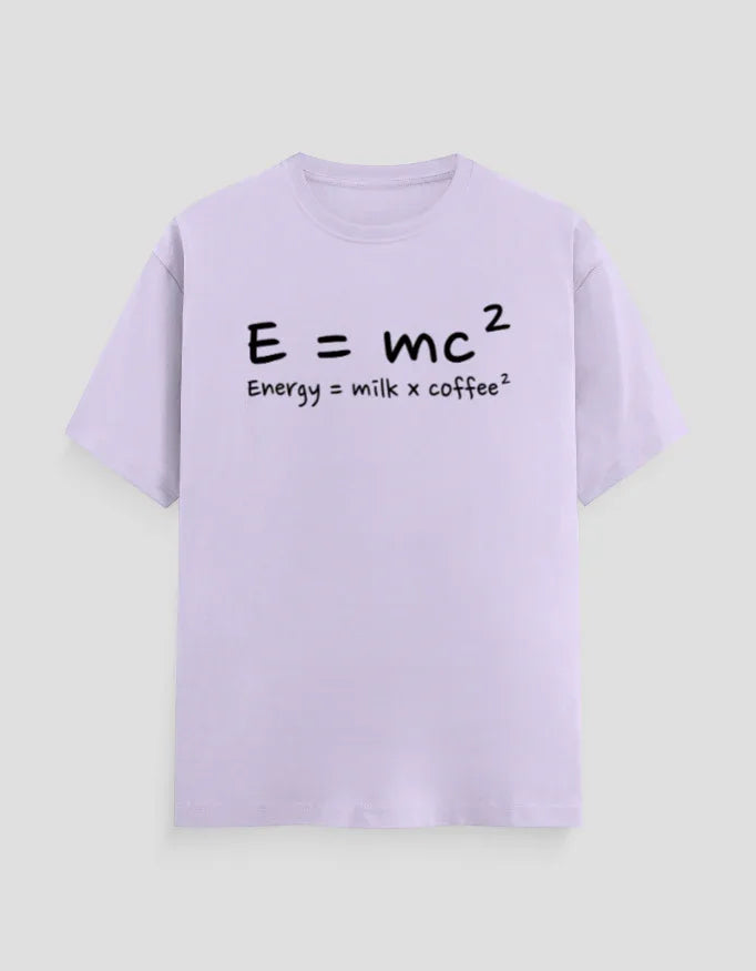 Energy Milk Coffee Graphic Classic Crew T-Shirt for Men - Not So Suttle