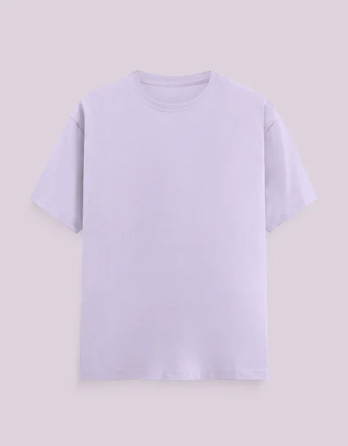 Solid Lavender Classic Crew T-Shirt for Men - Not So Suttle