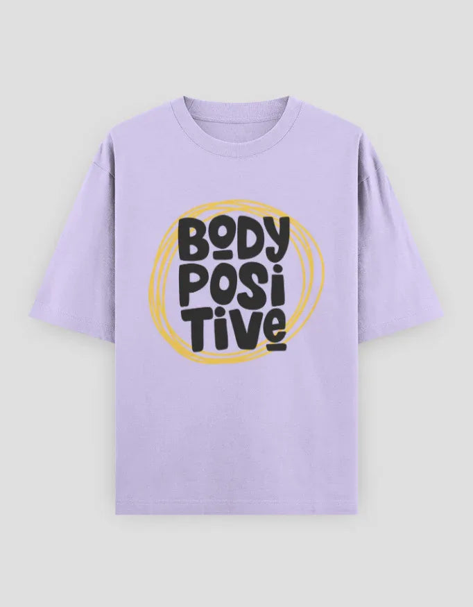 Body Positive Graphic Oversized Classic T-Shirt for Women - Not So Suttle