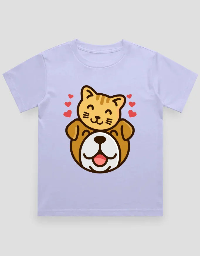 Cat and Dog T-Shirt for Boys - Not So Suttle