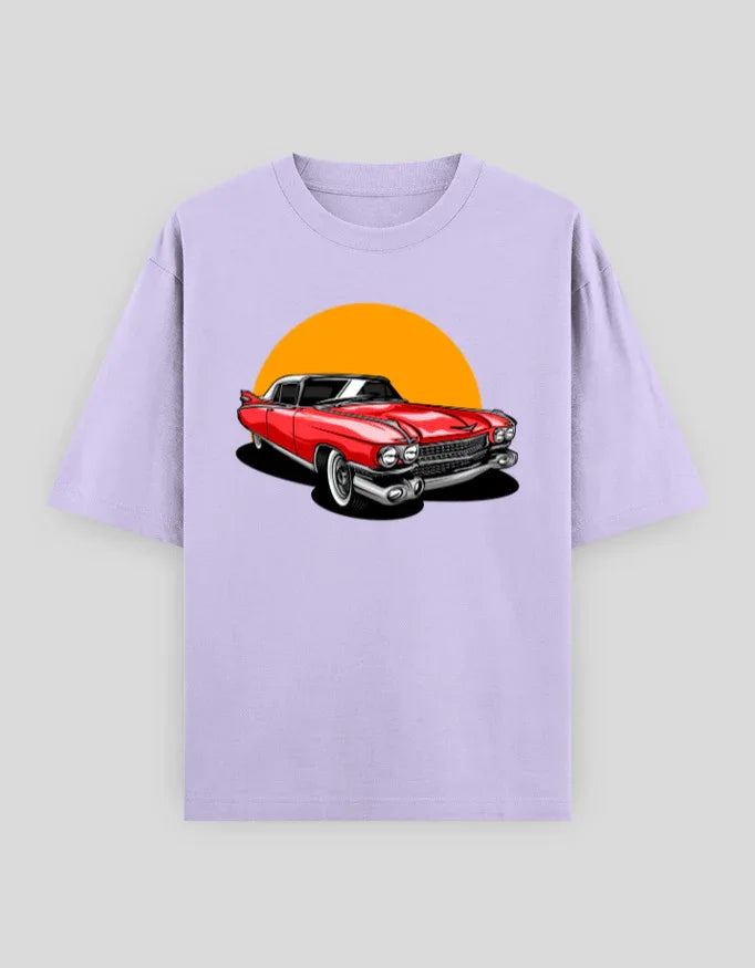 Mustang Graphic Oversized Classic T-Shirt for Men - Not So Suttle