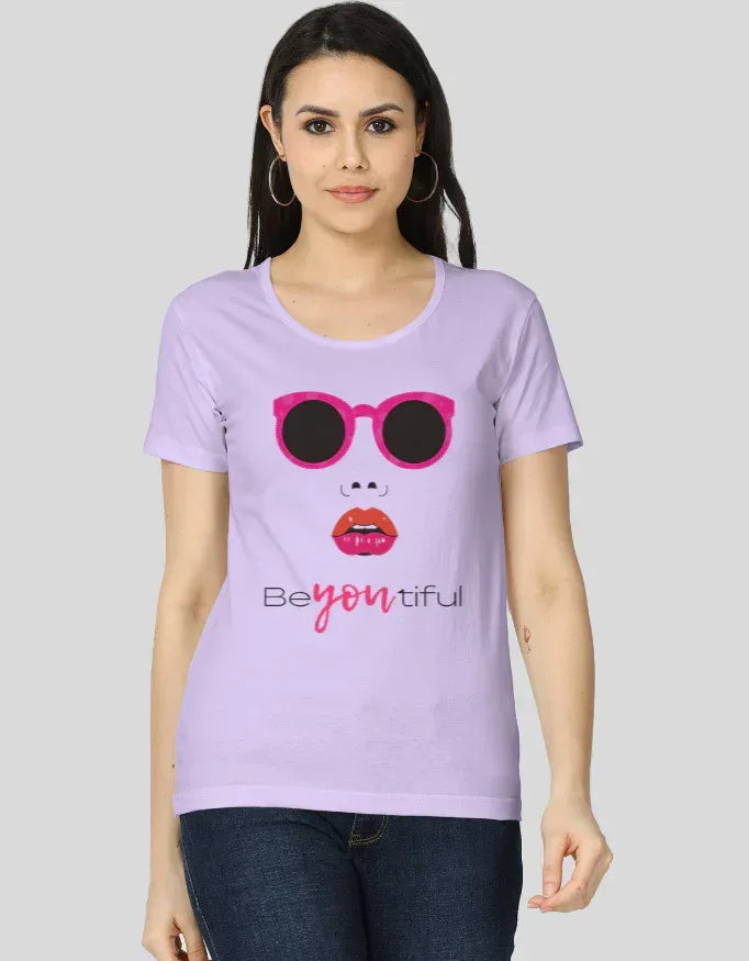 BeYoutiful Graphic Classic T-Shirt for Women - Not So Suttle