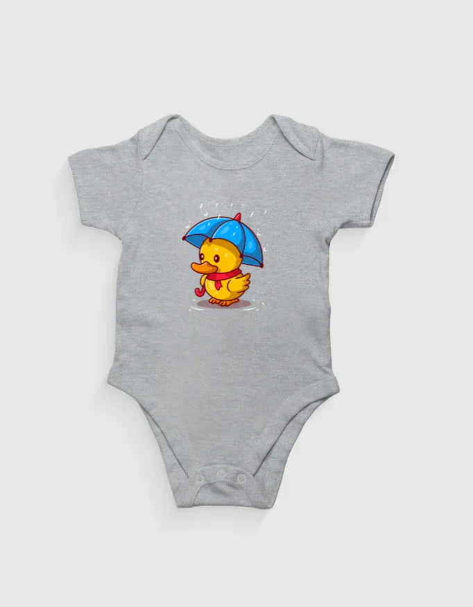 Duck with Umbrella Kids Rompers - Not So Suttle
