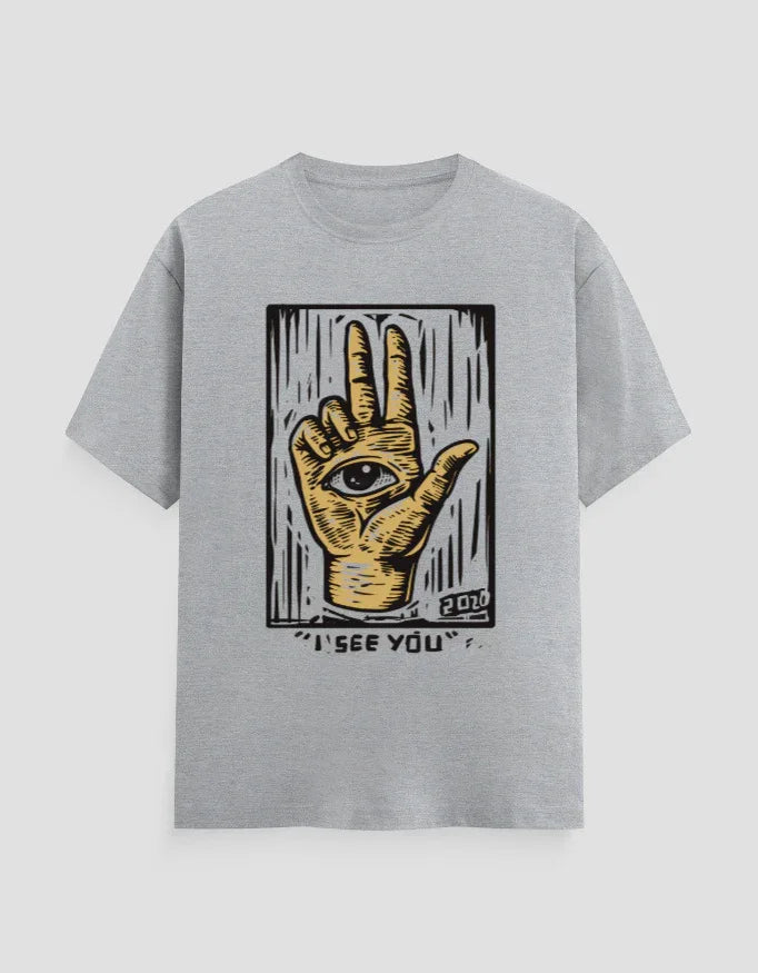 Illuminati Graphic Classic Crew T-Shirt for Men - Not So Suttle