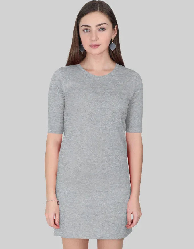 Grey T-Shirt Dress - Not So Suttle