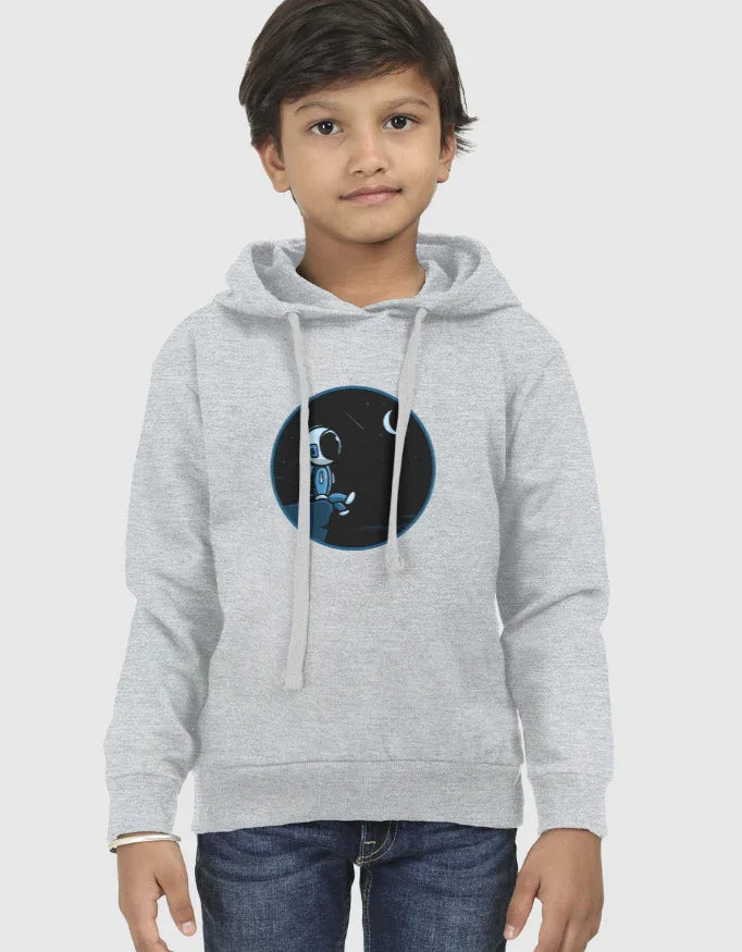 Astronaut Graphic Kids Hoodie - Not So Suttle