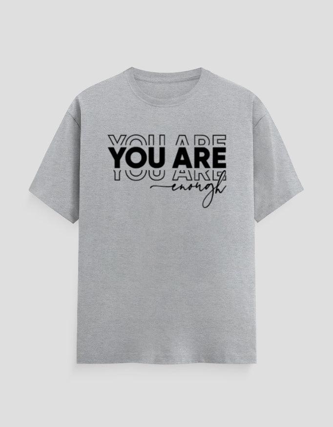 You are Enough Graphic Classic Crew T-Shirt for Men - Not So Suttle