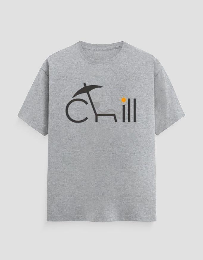 Chill Graphic T-Shirt for Men - Not So Suttle