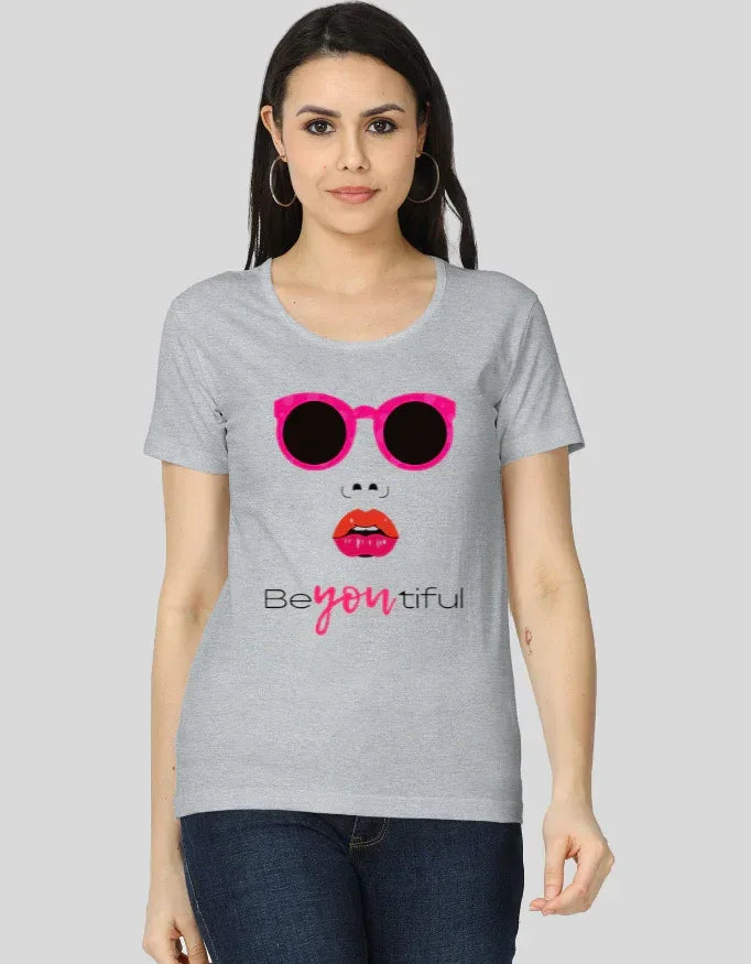 BeYoutiful Graphic Classic T-Shirt for Women - Not So Suttle
