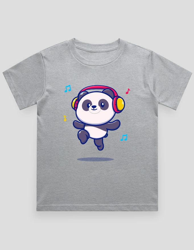 Panda Headphone Graphics T-Shirt for Boys - Not So Suttle