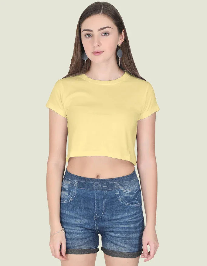 Beige Crop Top - Not So Suttle