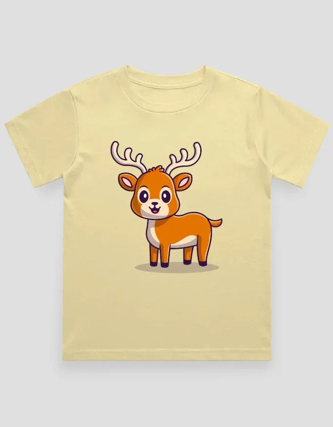 Deer Graphic T-Shirt for Boys - Not So Suttle
