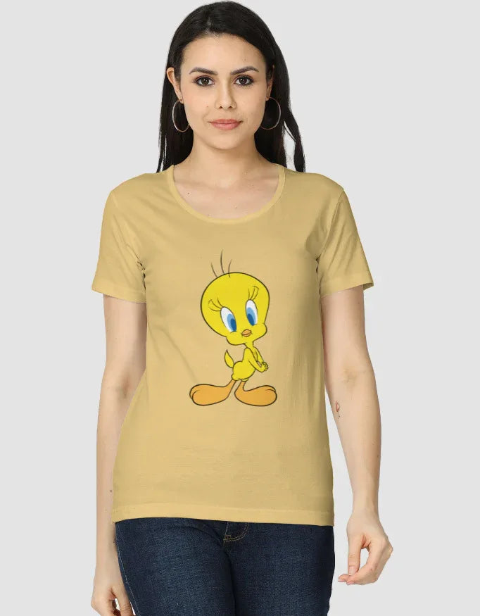 Tweety Graphic Classic T-Shirt for Women - Not So Suttle