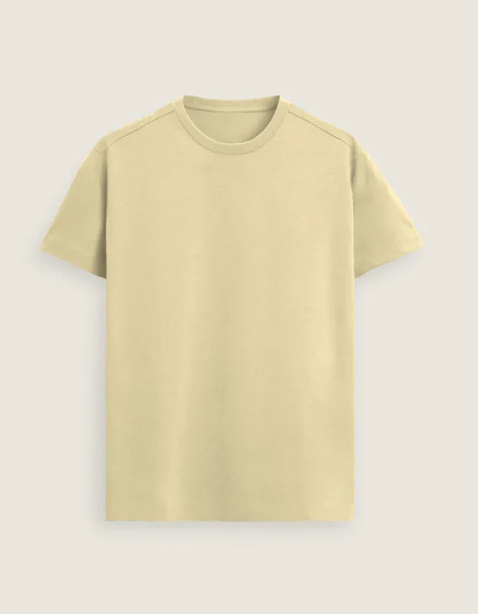 Supima Solid Plus Size Round neck T-Shirt - Not So Suttle