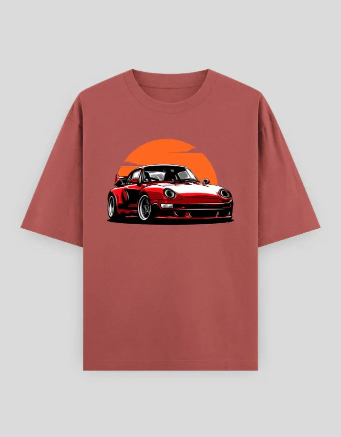 Mini Cooper Graphic Oversized Classic T-Shirt for Men - Not So Suttle