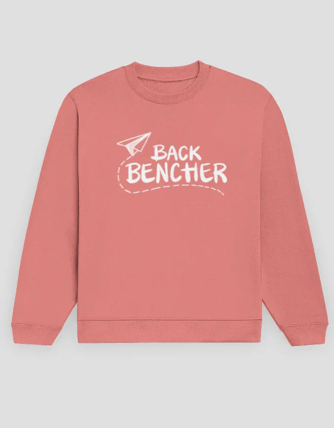 Back Benchers Graphic Sweatshirt for Men - Not So Suttle