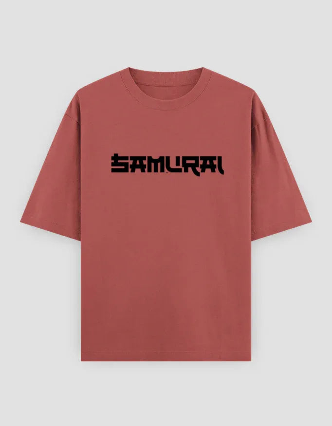 Samurai Sword Graphic Oversized Classic T-Shirt for Men - Not So Suttle