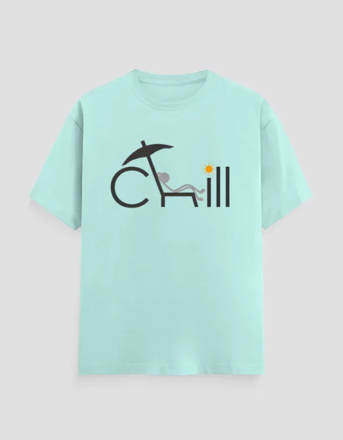 Chill Graphic T-Shirt for Men - Not So Suttle