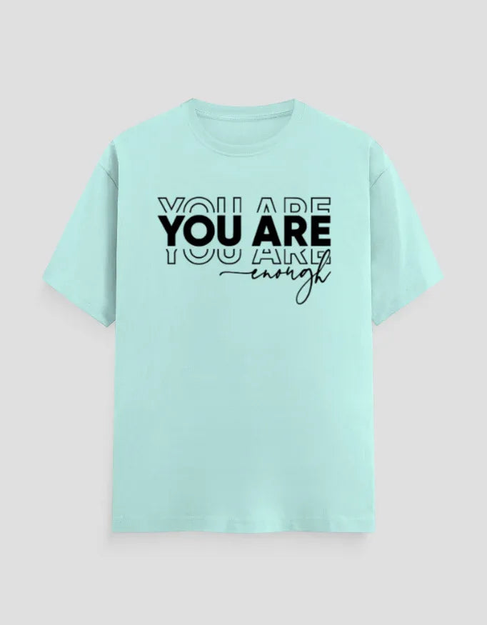 You are Enough Graphic Classic Crew T-Shirt for Men - Not So Suttle