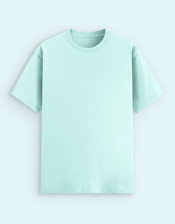 Stretchable Solid Round Neck T-shirt - Not So Suttle