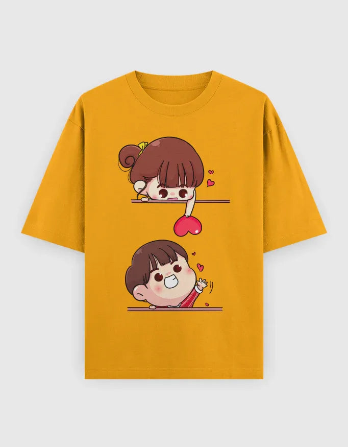 Love Life Graphic Oversized Classic T-Shirt for Women - Not So Suttle