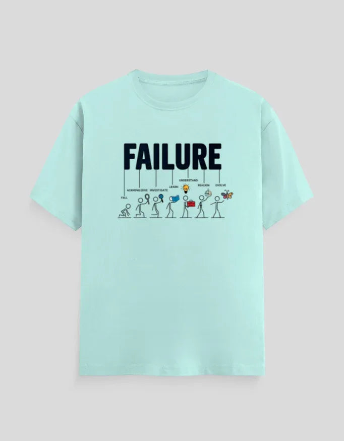 Failure Graphic Classic Crew T-Shirt for Men - Not So Suttle