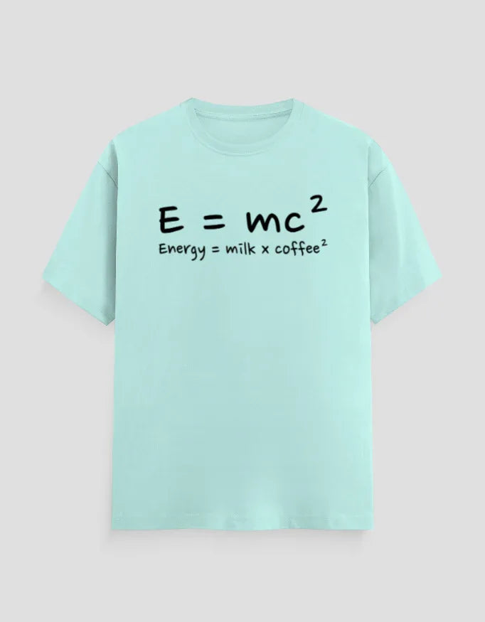 Energy Milk Coffee Graphic Classic Crew T-Shirt for Men - Not So Suttle