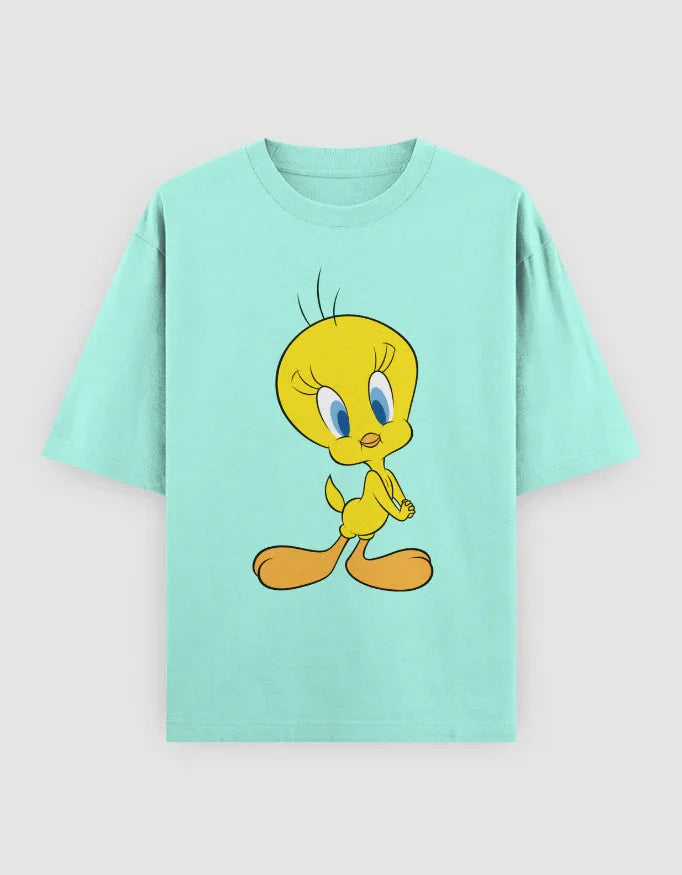 Tweety Graphic Oversized Classic T-Shirt for Women - Not So Suttle