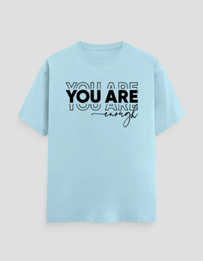 You are Enough Graphic Classic Crew T-Shirt for Men - Not So Suttle