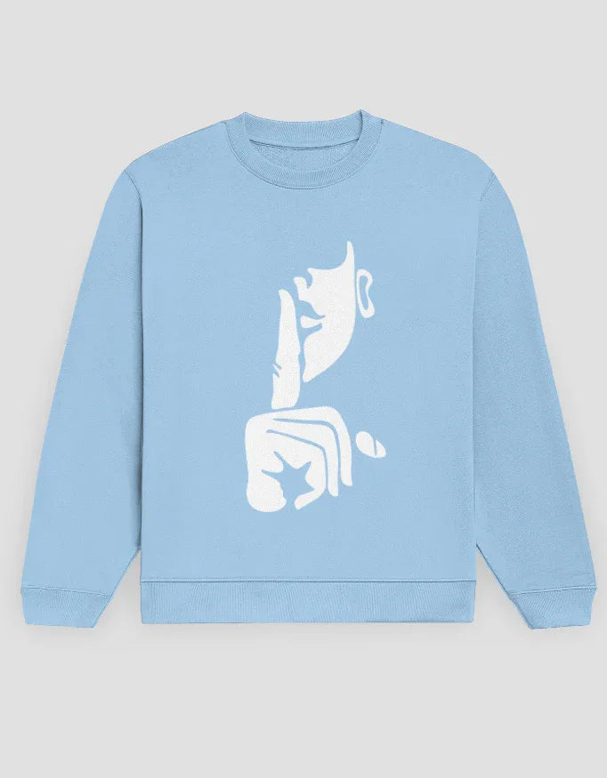 Silent Graphic Sweatshirt for Men - Not So Suttle