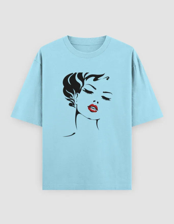 Retro Graphic Oversized Classic T-Shirt for Women - Not So Suttle