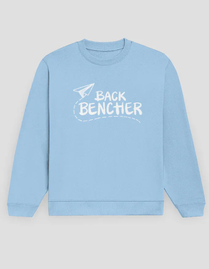 Back Benchers Graphic Sweatshirt for Men - Not So Suttle