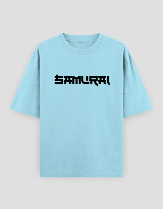 Samurai Graphic Oversized Classic T-Shirt for Men - Not So Suttle