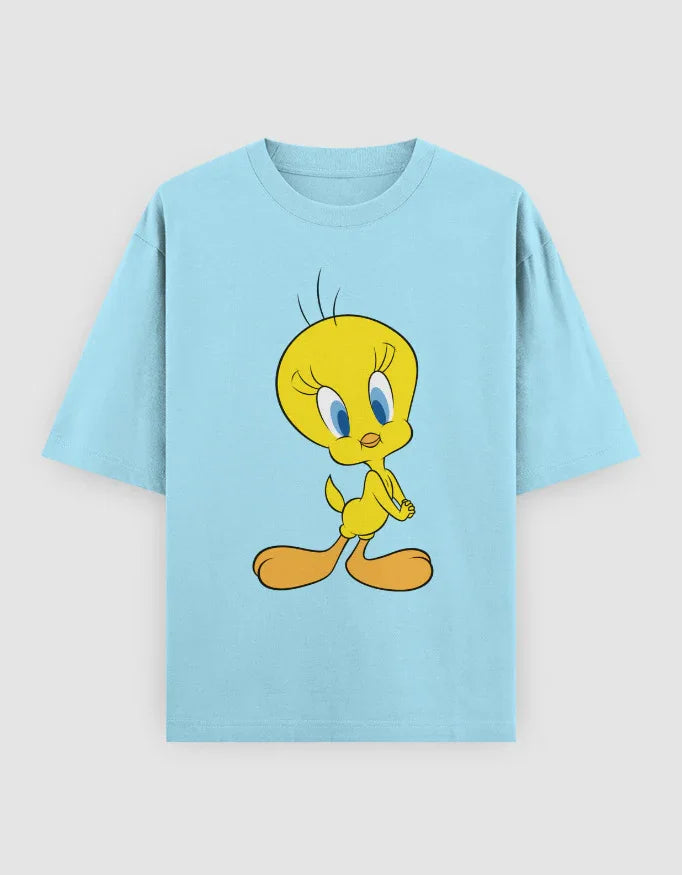Tweety Graphic Oversized Classic T-Shirt for Women - Not So Suttle