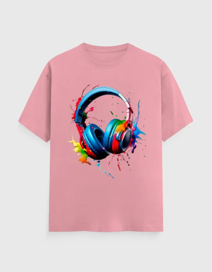 Head Phone Graphic T-Shirt for Men - Not So Suttle