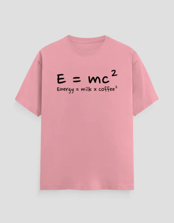 Energy Milk Coffee Graphic Classic Crew T-Shirt for Men - Not So Suttle