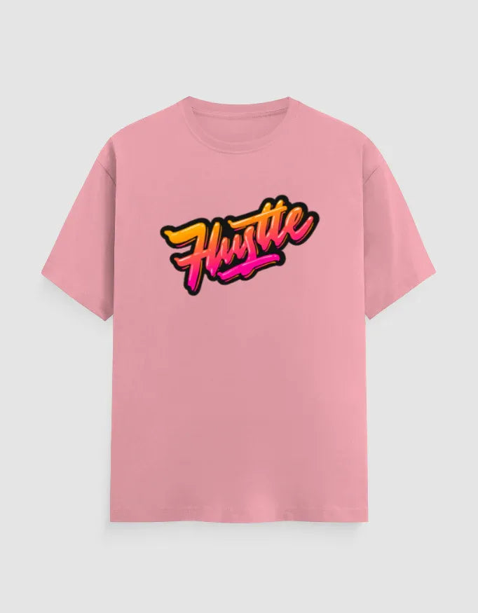 Hustle Graphic Classic Crew T-Shirt for Men - Not So Suttle