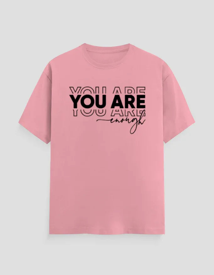 You are Enough Graphic Classic Crew T-Shirt for Men - Not So Suttle
