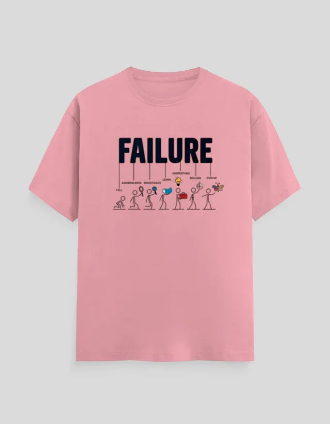 Failure Graphic Classic Crew T-Shirt for Men - Not So Suttle