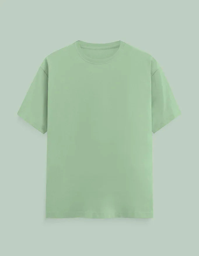 Solid Jade Classic Crew T-Shirt for Men - Not So Suttle